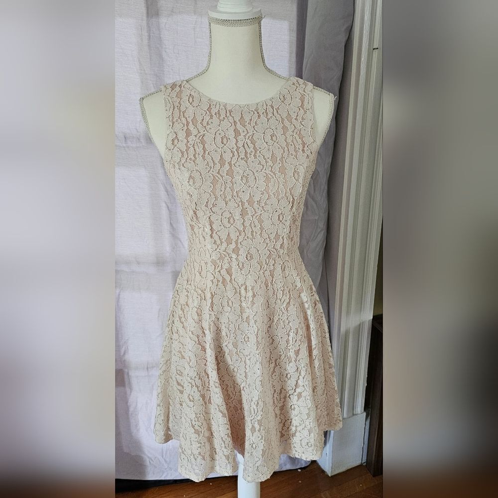Speechless Pink Halter A-Line Mini Dress